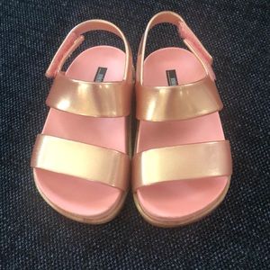 Mini Melissa sandals size 6